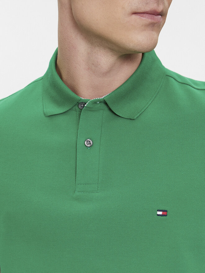 Tommy Hilfiger Tommy Hilfiger Polo marškinėliai 1985 Regular Polo MW0MW17770 Žalia Regular Fit
