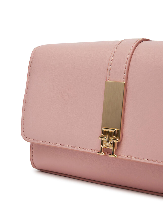 Tommy Hilfiger Bolso Tommy Hilfiger Th Heritage Mini Crossover Chain AW0AW17222 Rosa