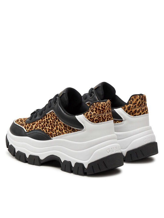 Guess Snīkeri Guess Berrett FLTBER PEL12 Melns
