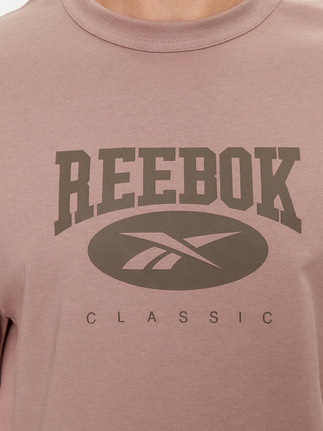Reebok Reebok Marškinėliai Archive Essentials IL8792 Smėlio Regular Fit