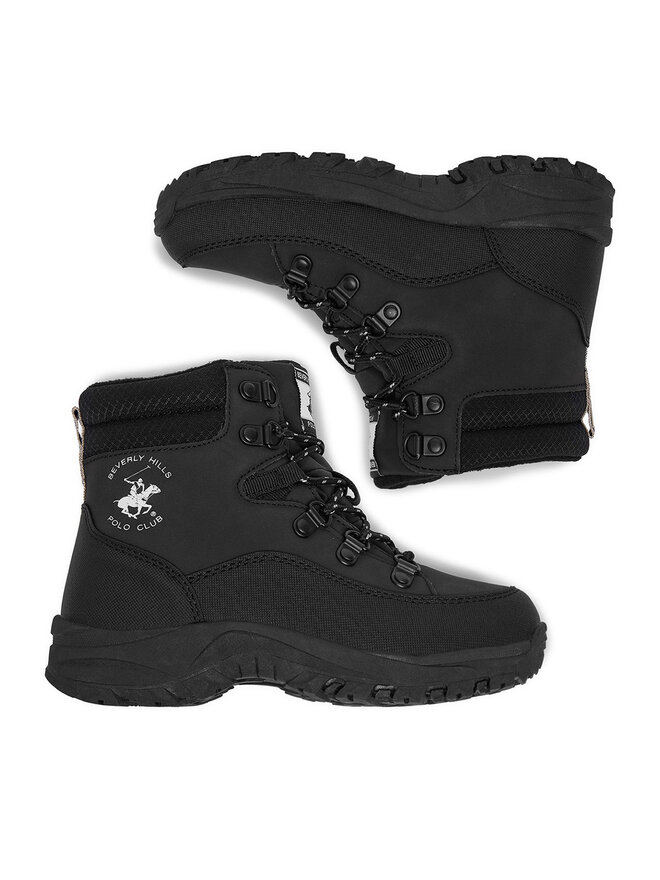 Beverly Hills Polo Club Botines planos Beverly Hills Polo Club EO-BIC-28003JJKF1-2 Negro