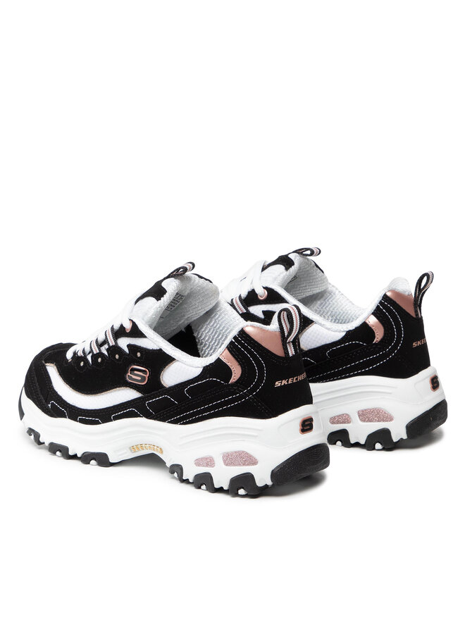 Skechers Sneakersy Skechers Devoted Fan 13154/BKRG Czarny