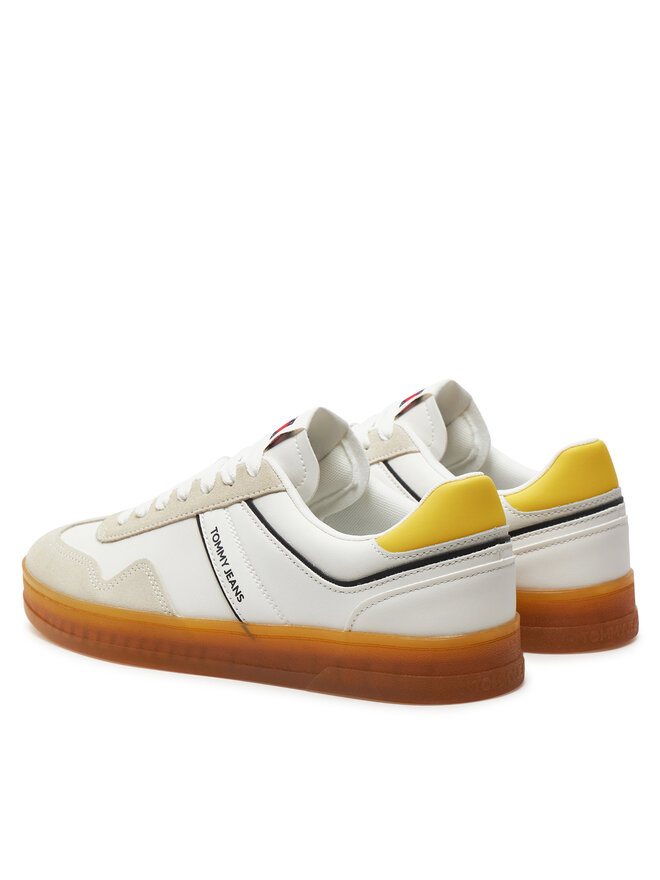 Tommy Jeans Сникърси Tommy Jeans Tjm Leather Retro Cupsole EM0EM01414 Екрю
