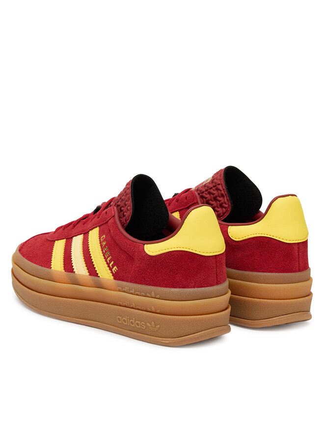 adidas Sneakersy adidas Gazelle Bold JR5953 Bordowy