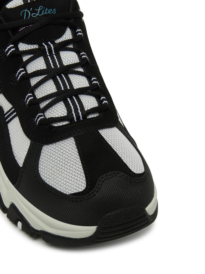 Skechers Сникърси Skechers D'Lites Hiker 180128/BKW Черен