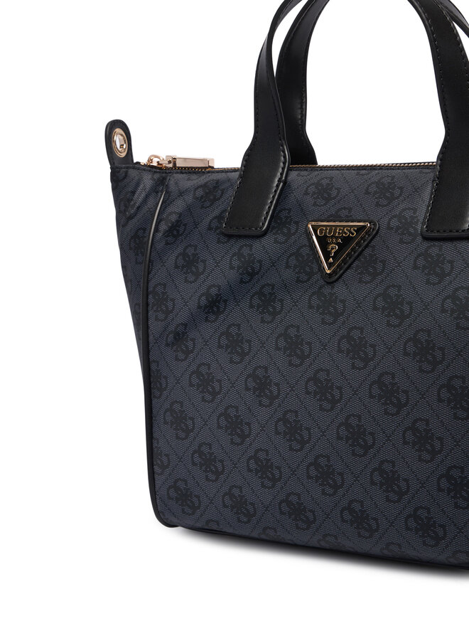 Guess Handtasche Guess Adrian Logo Travel TWNB21 68019 Dunkelgrau