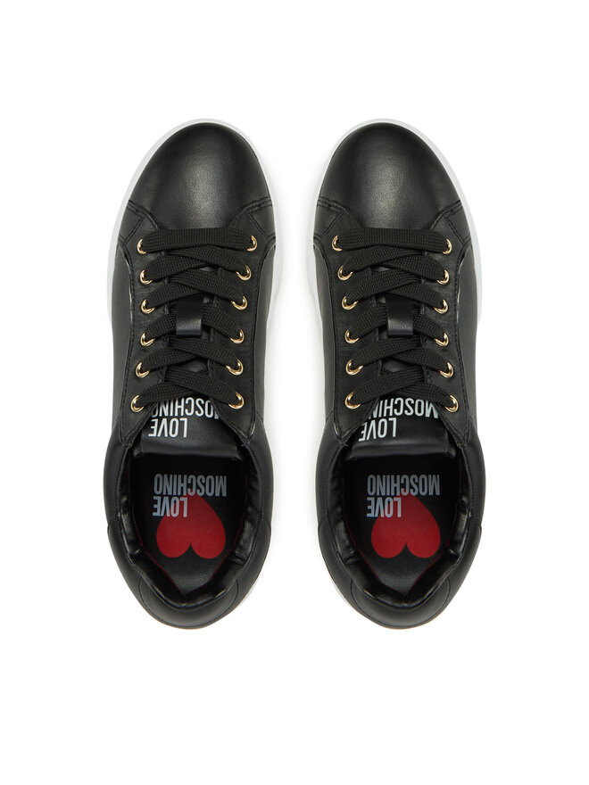 LOVE MOSCHINO Sneakersy LOVE MOSCHINO JA15054G1MIA400A Czarny