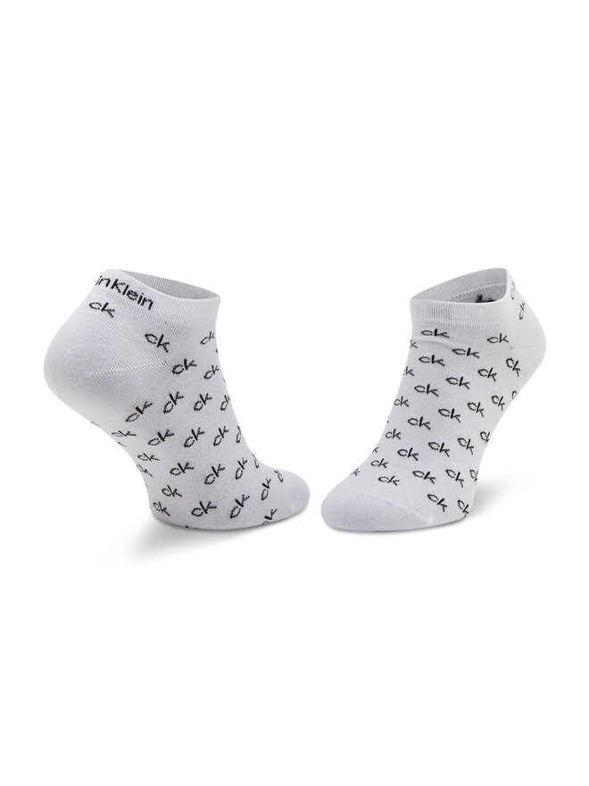 Calvin Klein 2 pares de calcetines cortos unisex Calvin Klein 701218715 Gris