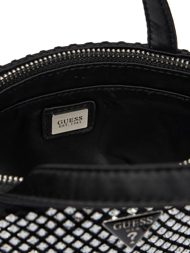 Guess Handtasche Guess Tasmin Mini HWRY99 31750 Schwarz