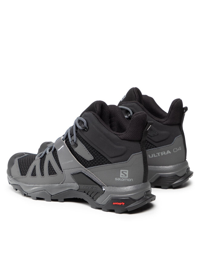 Botas de trekking Salomon X Ultra 4 Mid Aero 416243 27 M0 Negro zapatos.es