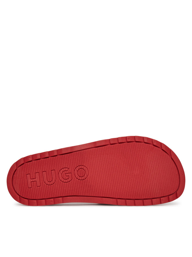 HUGO Klapki HUGO 50546772 Czerwony