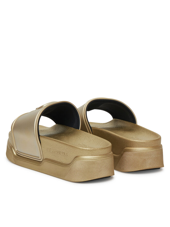 KARL LAGERFELD Шльопанці KARL LAGERFELD Kondominium KL88819 Золотий