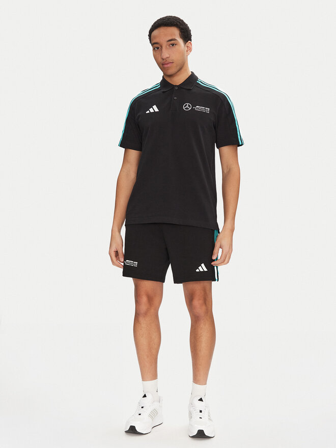 adidas adidas Poloshirt Mercedes - AMG Petronas Formula One Team DNA JV5430 Schwarz Regular Fit