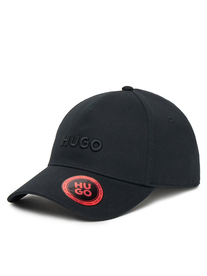 HUGO Шапка с козирка HUGO Jude 50533410 Черен