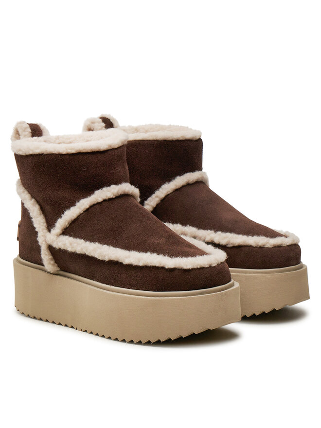 Inuikii Snehule Inuikii Classic Low 75204-150 Hnedá