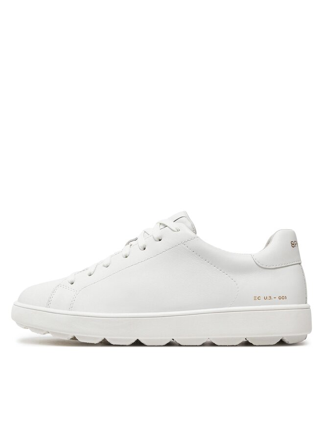 Geox Sneakersy Geox U Spherica Ecub-1 U45GPC 00085 C1000 Biały