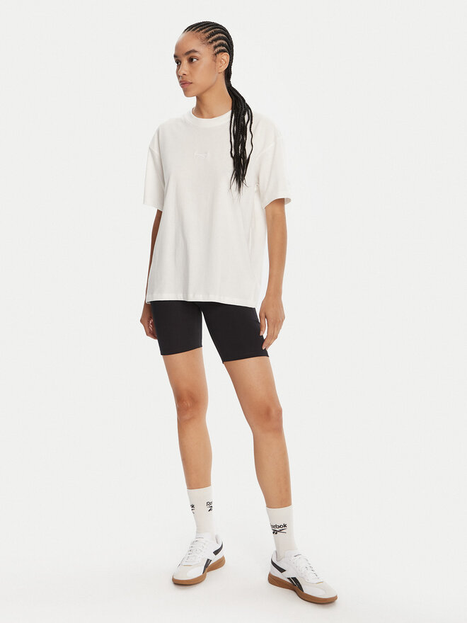 Reebok Reebok Camiseta RK25315CCW Blanco Regular Fit