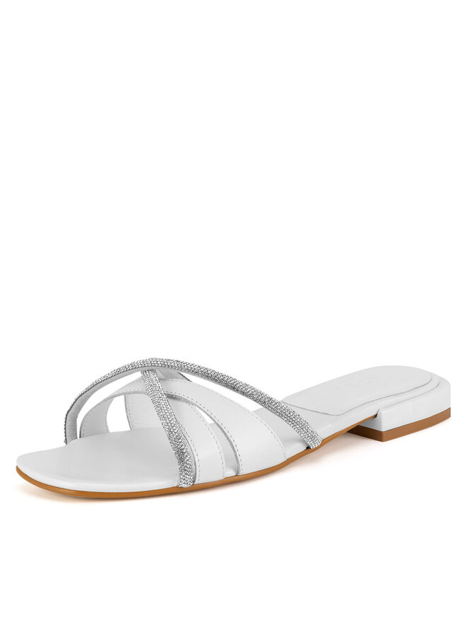 Badura Ciabatte Badura AGATA-21463PE Bianco