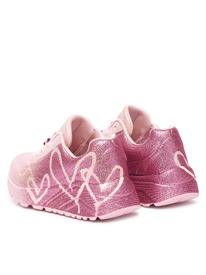 Skechers Sneakers Skechers Jgoldcrown: Uno Lite - Heartdust Forever 310814L Rosa