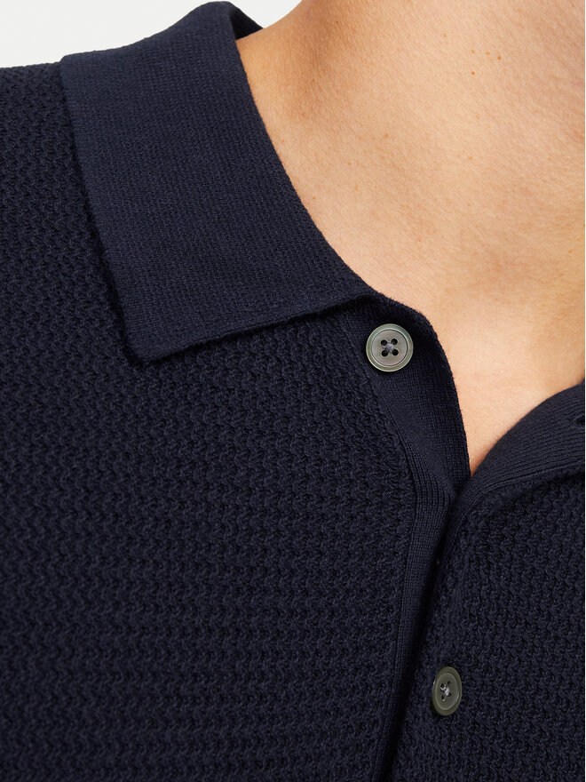Jack&Jones Jack&Jones Poloshirt Cooper 12271483 Dunkelblau Regular Fit
