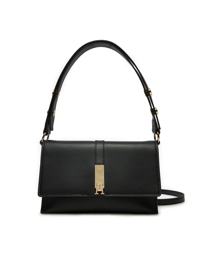 Torebka Tommy Hilfiger AW0AW16893 Czarny | eobuwie.com.pl