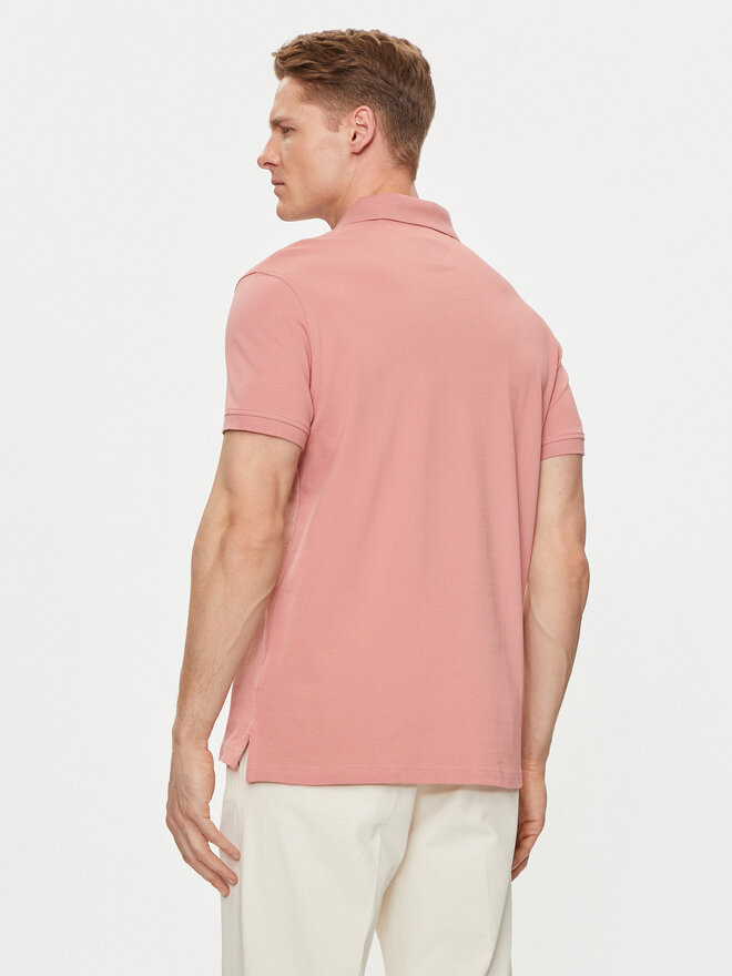 Tommy Hilfiger Tommy Hilfiger Polo Palm Under Collar MW0MW34738 Rosa Regular Fit