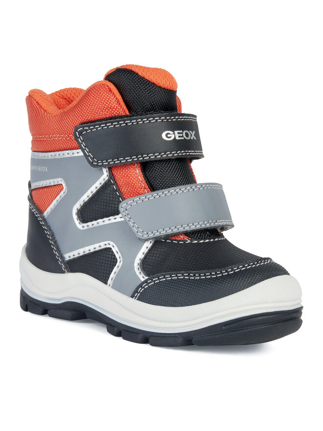 Geox Schneeschuhe Geox B Flanfil Boy B Abx B263VD 0CEFU C0038 S Schwarz