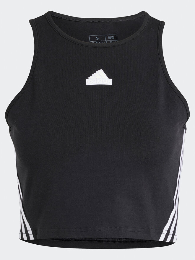 adidas adidas Τοπ Future Icons 3-Stripes IP1572 Μαύρο Slim Fit