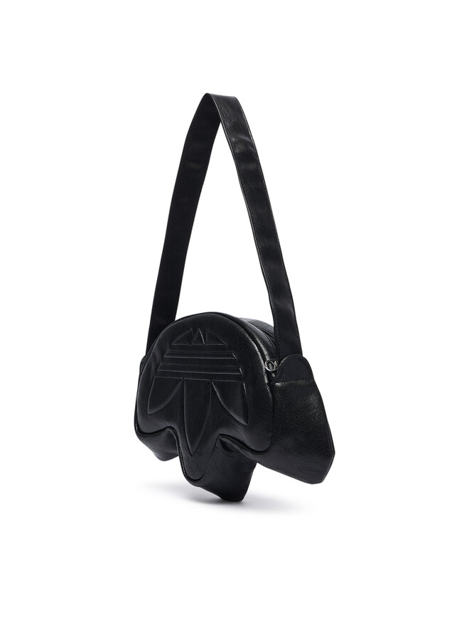 adidas Сумка adidas Trefoil Bag Metallic KR1602 Чорний