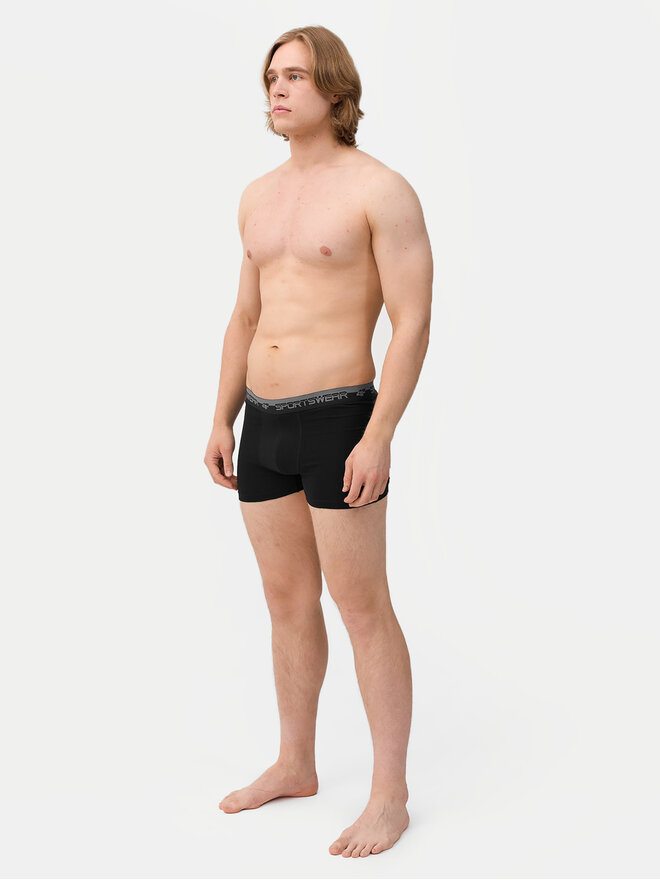 4F 4F 2er-Set Boxershorts 4FWSS24UBXSM036 Schwarz