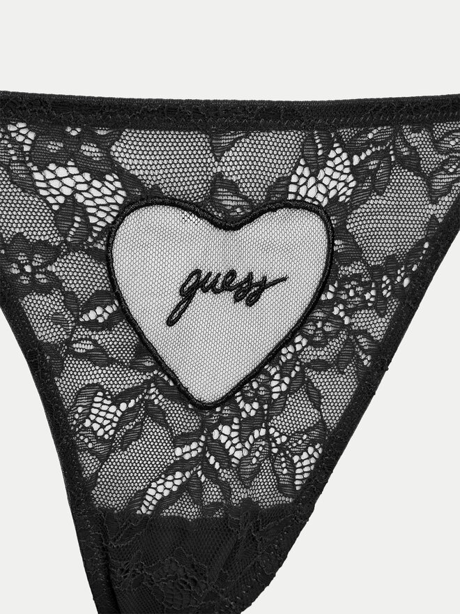 Guess Guess Klasične spodnje hlačke O5RE29 KBGT0 Črna Regular Fit