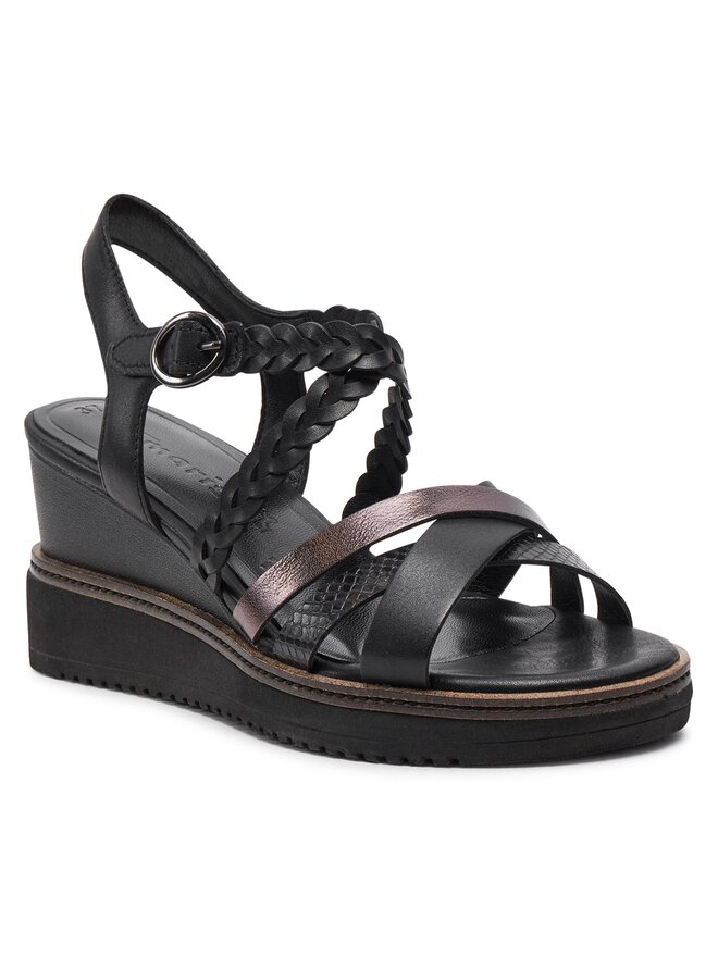 Tamaris Sandály Tamaris 1-28220-42 Černá