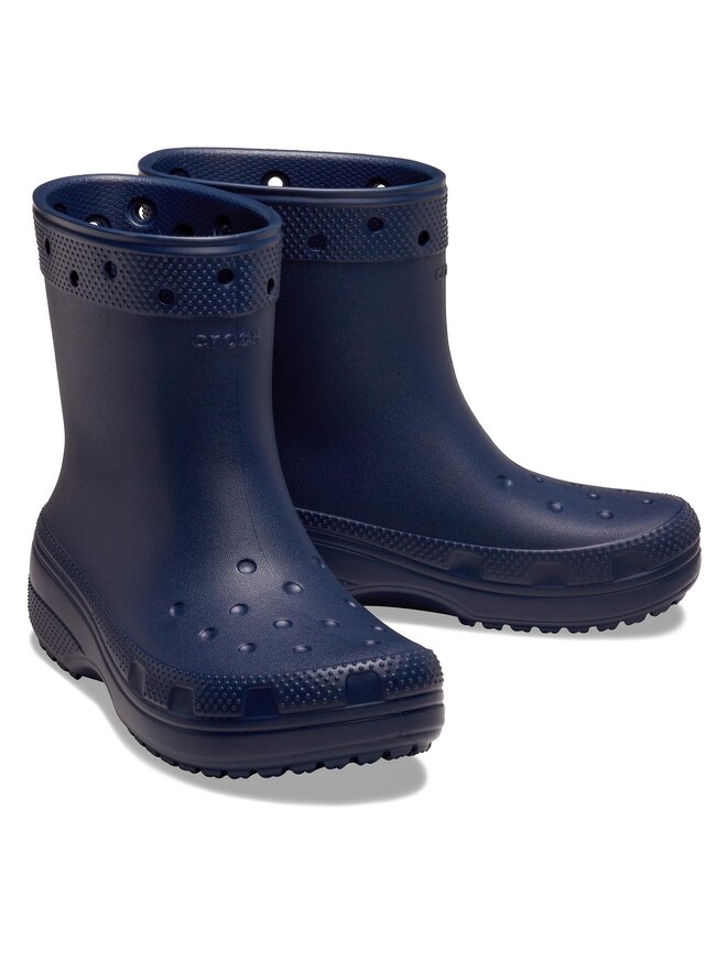 Crocs Cizme de cauciuc Crocs Classic Rain 208363 Bleumarin