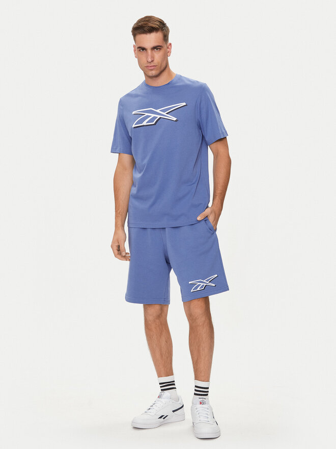 Reebok Reebok Marškinėliai Vector Pack Ri Logo Tee 100202408 Violetinė Regular Fit