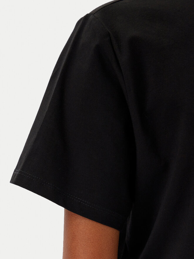 MET MET T-Shirt M10 261TS Μαύρο Regular Fit