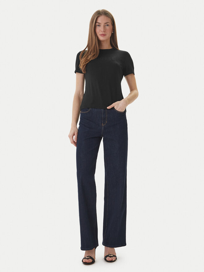 Guess Guess Футболка O6GI00 KBF92 Чорний Regular Fit