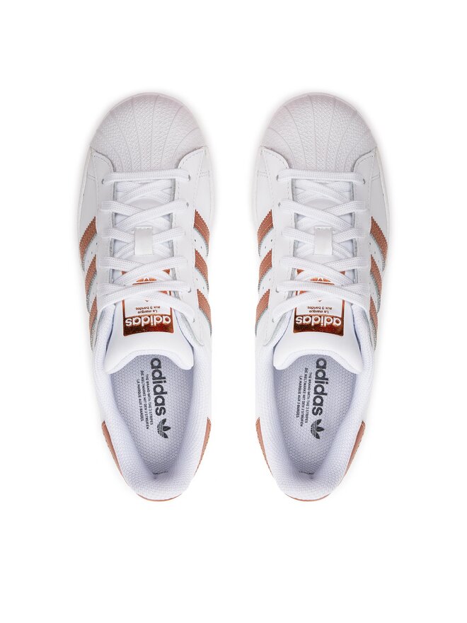 adidas Sneakersy adidas Superstar W FX7484 Biela