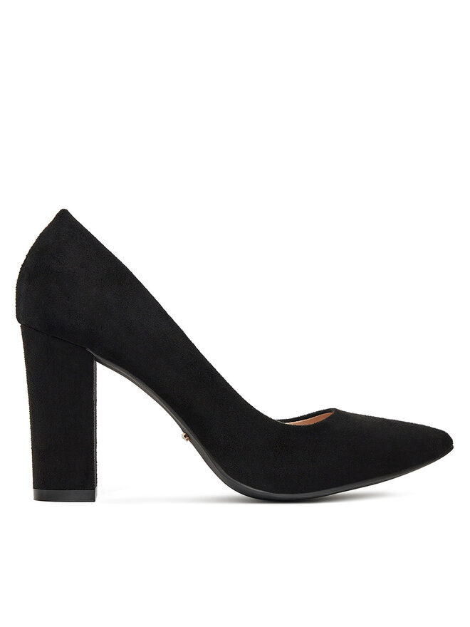 DeeZee Czółenka DeeZee LB9901-BLACK SU Czarny