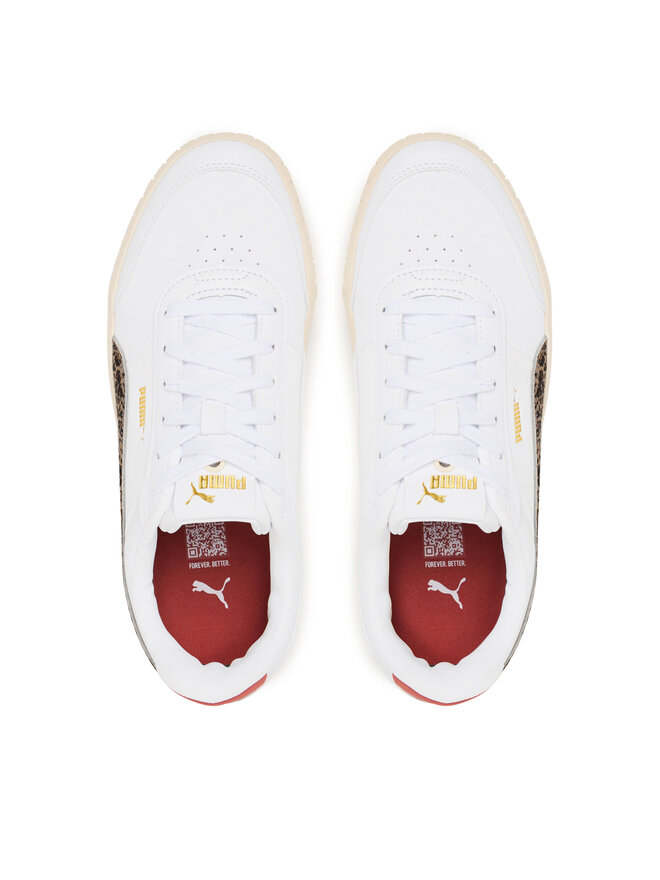 Puma Сникърси Puma Carina Mia Animal Flair 403515 01 Бял