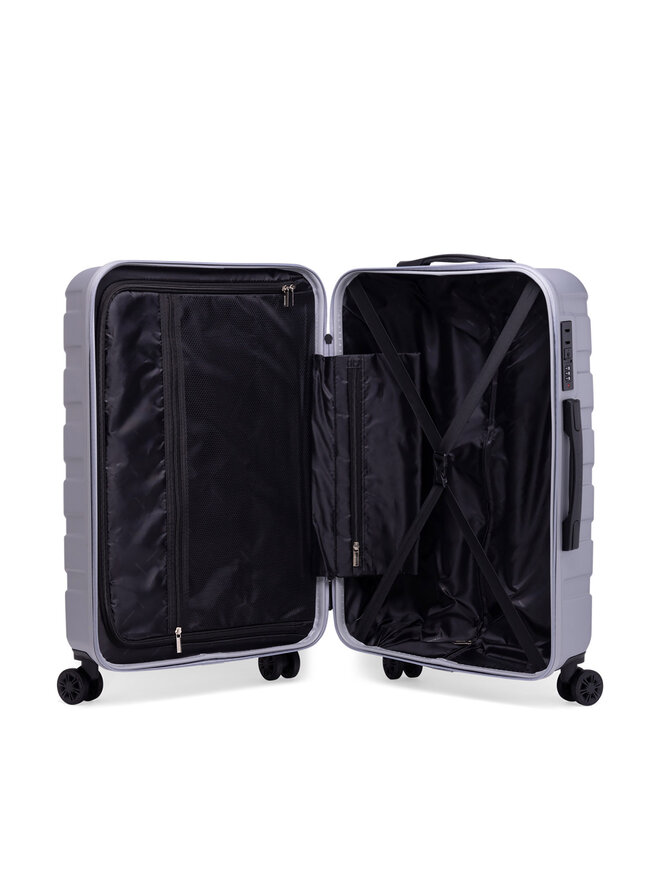 GINO ROSSI Mittlerer Koffer GINO ROSSI CEO-GIN-M-003-05-SILVER3 Silberfarben