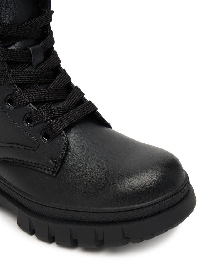 Tommy Hilfiger Bakancs Tommy Hilfiger Lace-Up Bootie T3A5-34046-1695 S Fekete