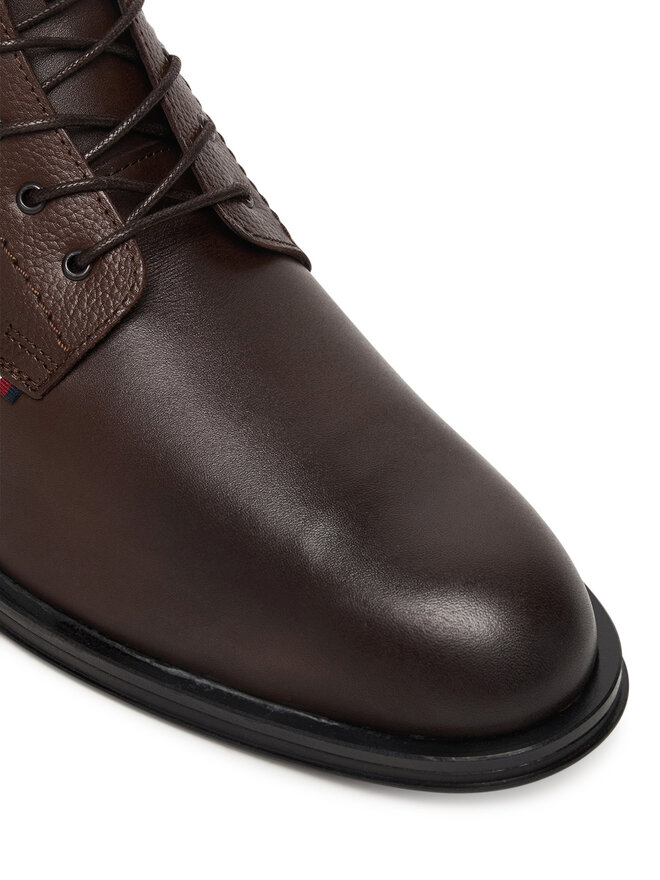 Tommy Hilfiger Zimske čizme Tommy Hilfiger Corporate FM0FM05577 Smeđa