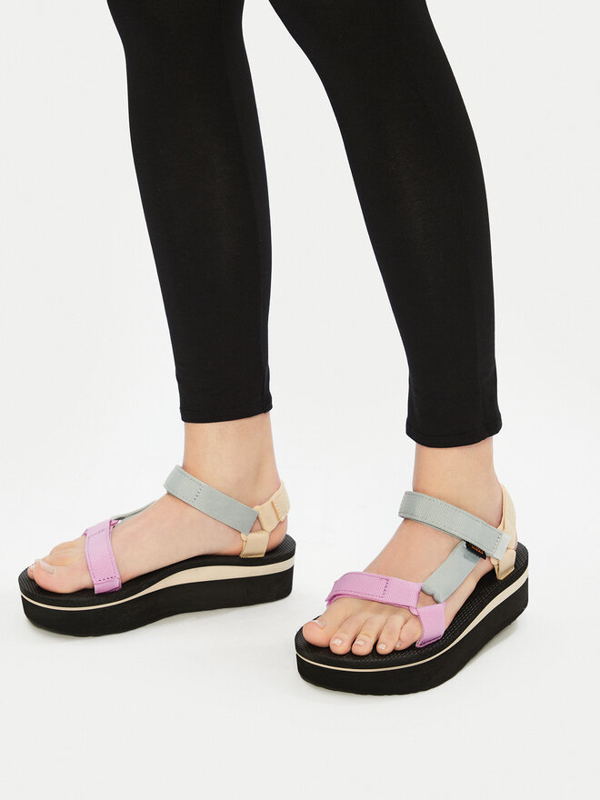 Teva Sandali Teva Flatform Universal 1008844 Grigio