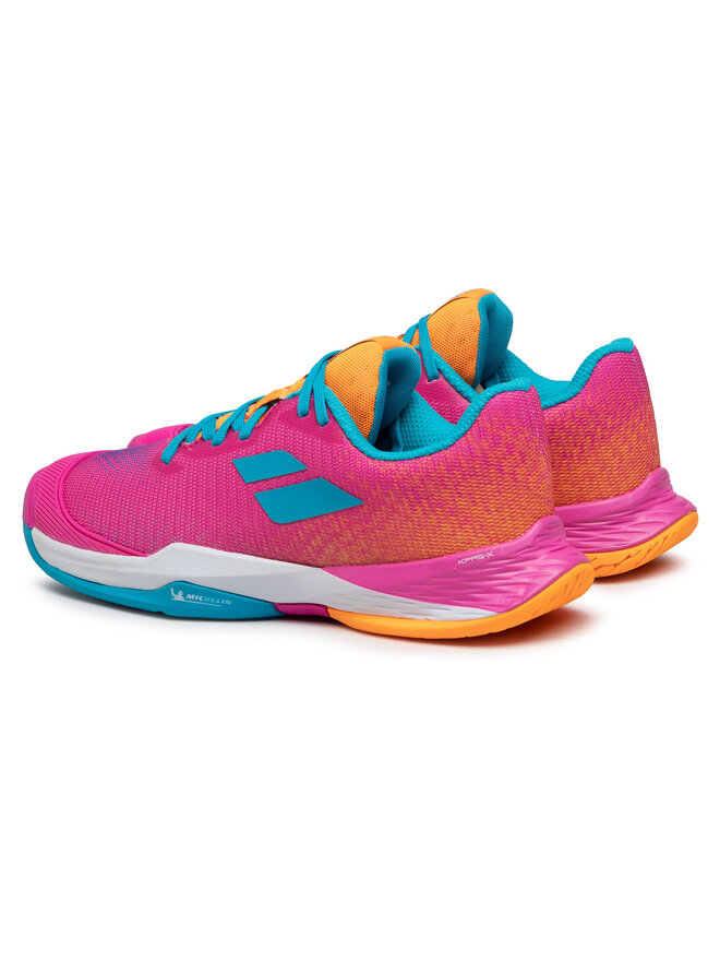 Babolat Obuća za tenis Babolat Jet Mach 3 All Court AC Jr 33S21648 Ružičasta