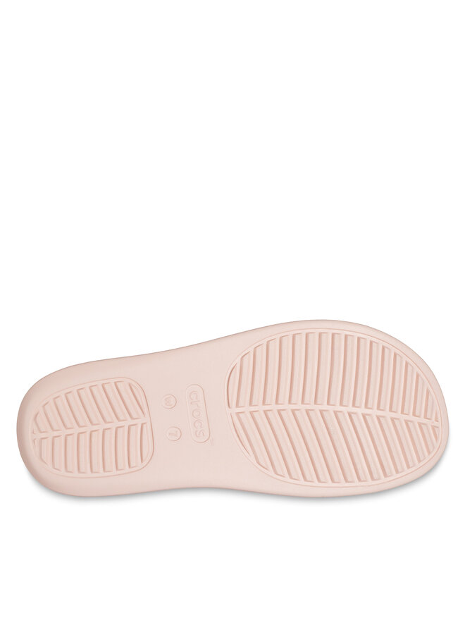 Crocs Παντόφλες Crocs Getaway Platform H-Strap 209409 Εκρού
