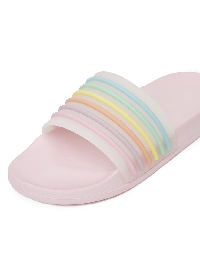 Nelli Blu Klapki Nelli Blu P4240028K Różowy