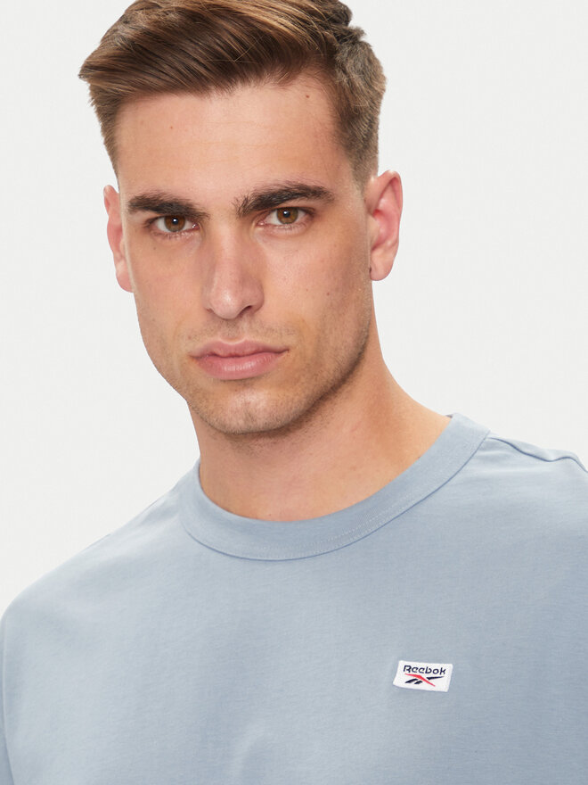 Reebok Reebok Marškinėliai Classic Court Sport 100075741 Mėlyna Regular Fit