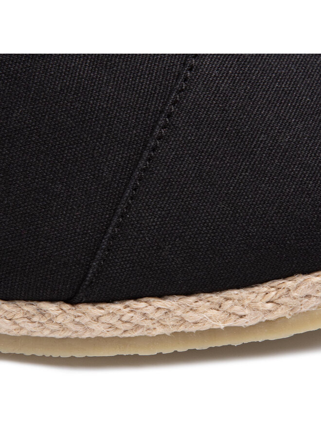 Jack & Jones Еспадрильї Jack & Jones Jfwespadrille Canvas 12169384 Чорний