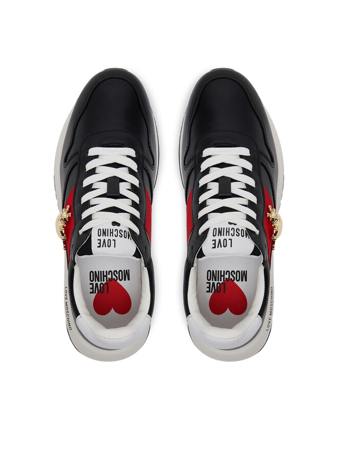 LOVE MOSCHINO Sneakersy LOVE MOSCHINO JA15373G1MIAL00A Czarny
