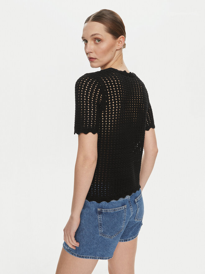 Gap Gap Marškinėliai 864914 Juoda Regular Fit